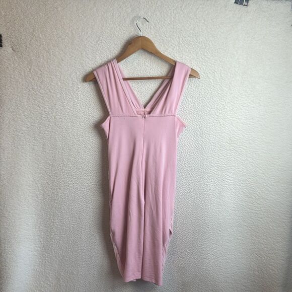 Bonheur D-Amour Dress Womens Large Pink Bodycon‎ - Picture 2 of 5